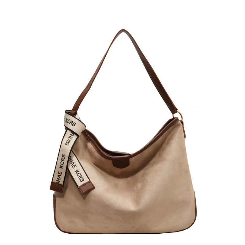 Casual All-match Matte Texture Shoulder Messenger Bag