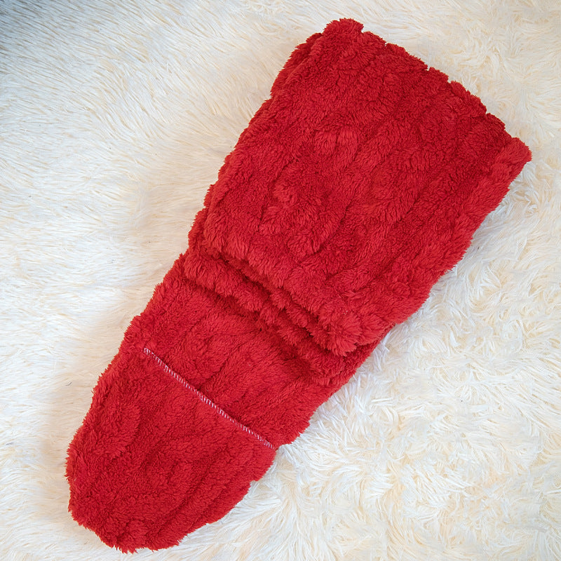 Autumn And Winter Leg Guard Women's Thickened Warm