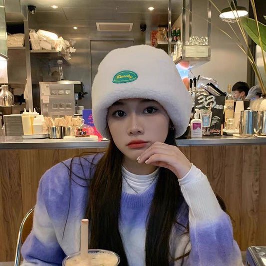 Women's Autumn And Winter Fashion Lamb Wool Hat