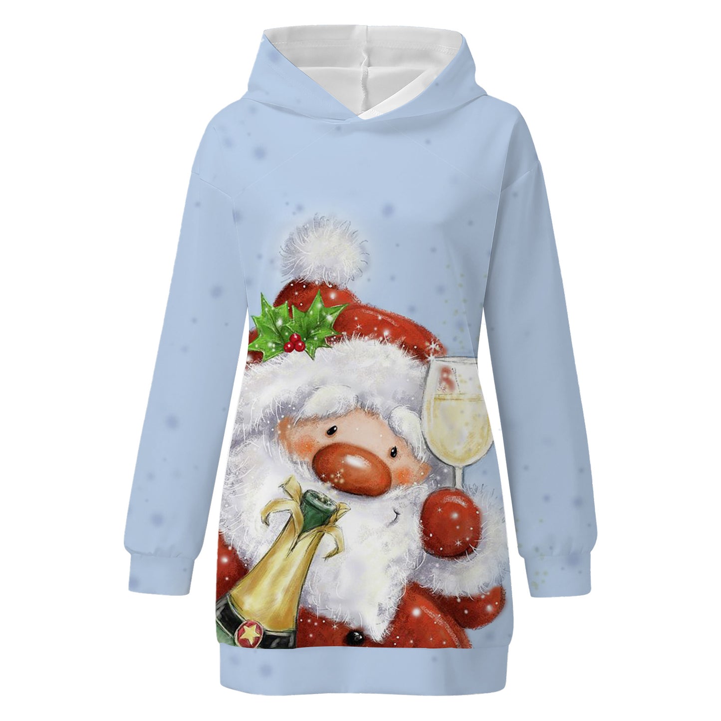 Christmas Print Hoodie Digital Printing