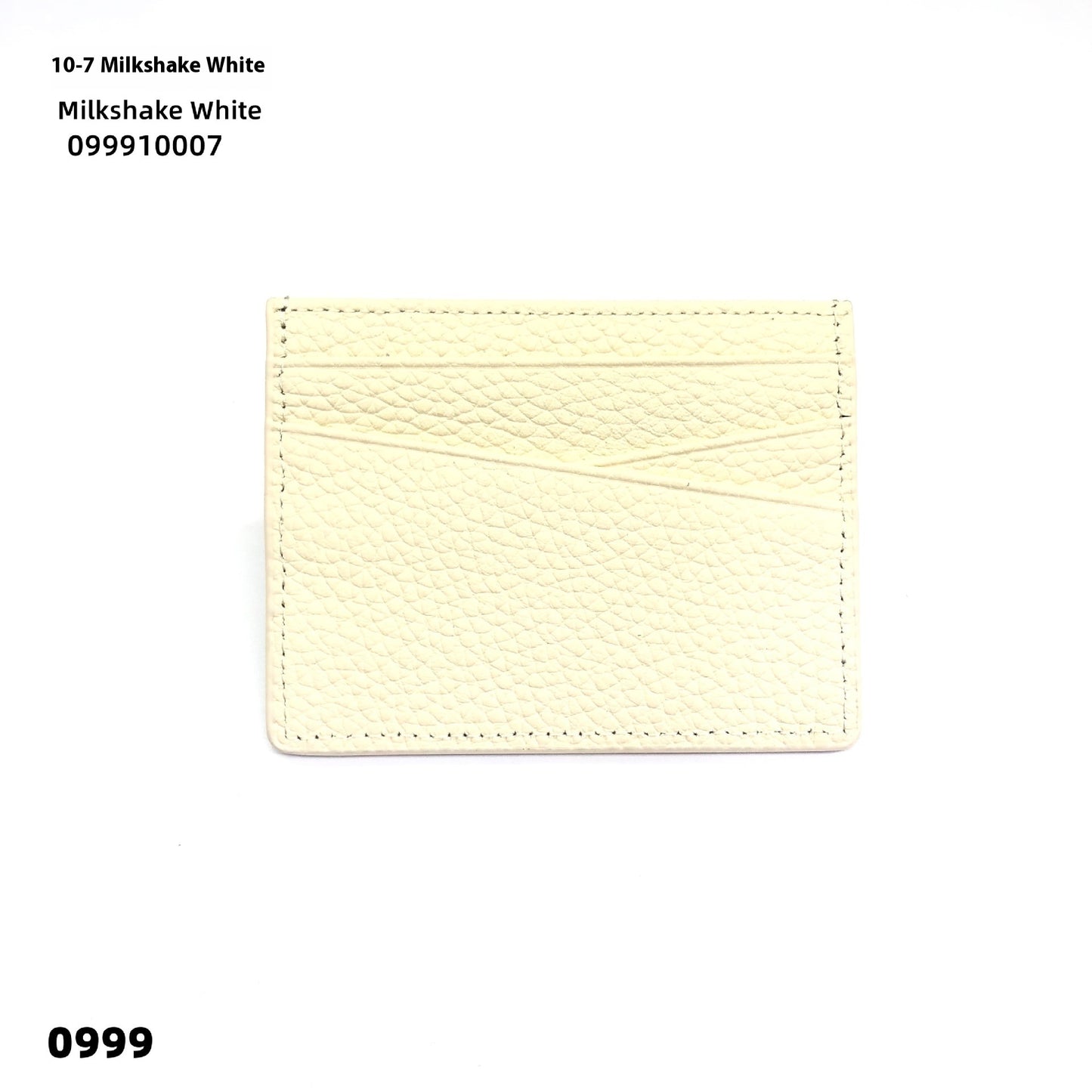 Leather Oil Edge Oblique Thin Bank Card Holder Soft Cowhide Document Package
