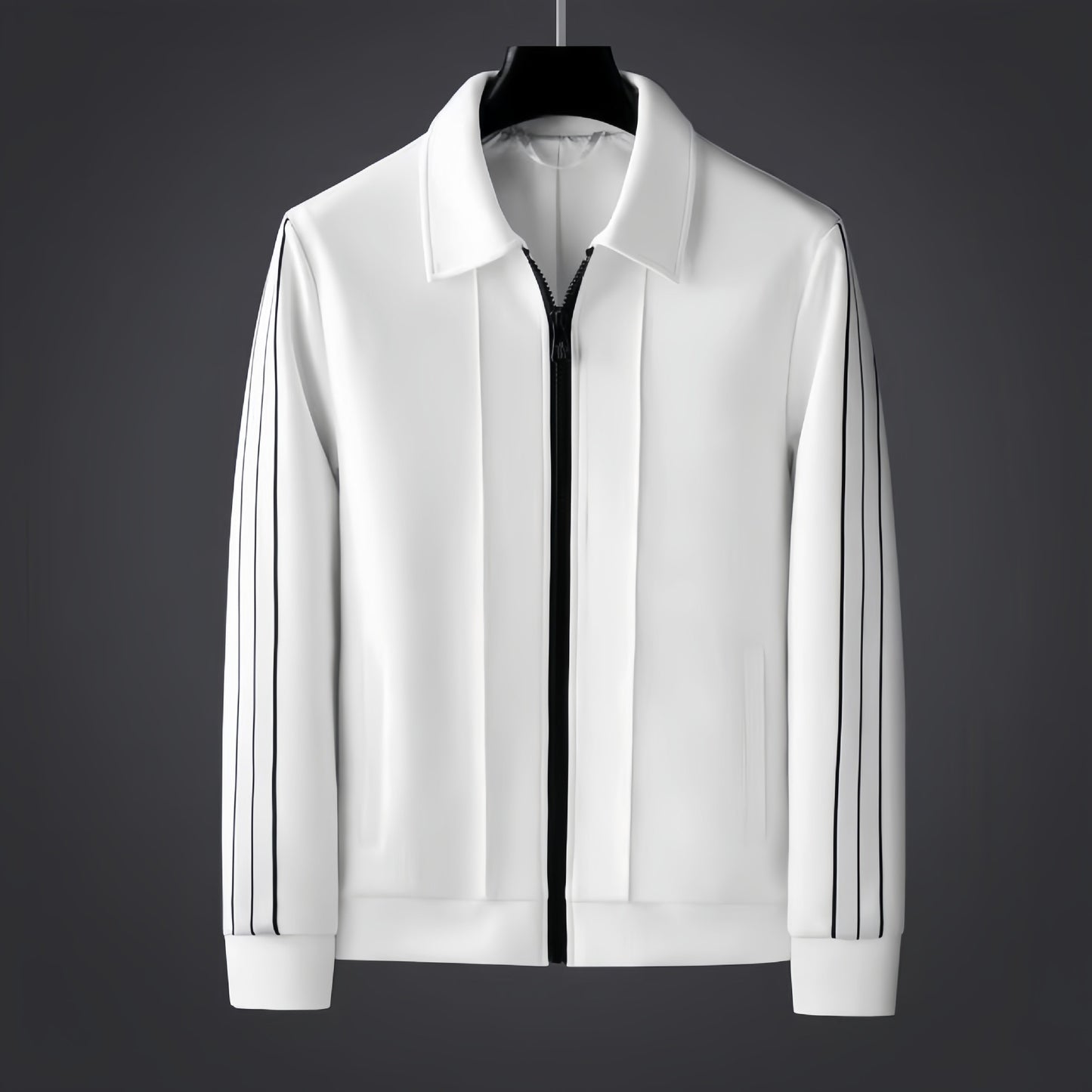Casual Sports Men's Long-sleeved Cardigan Sweater Baggy Coat