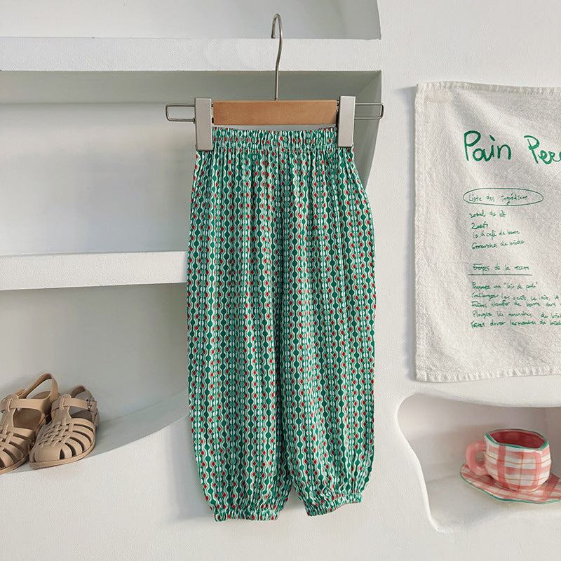 Children's Anti-mosquito Pants Thin Bloomers Soft Children