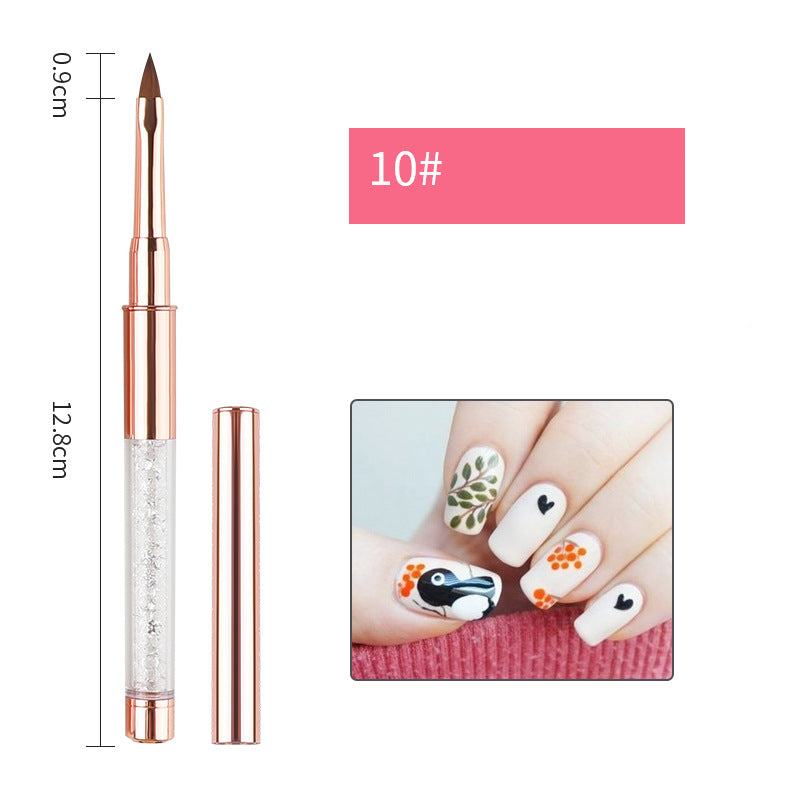 Color Drawing Lace Pull Nail Point Drill Phototherapy Pen Set