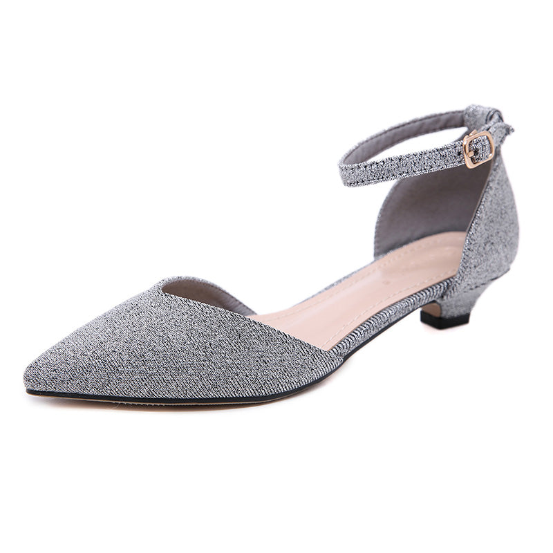 Small low heel sexy professional shoes