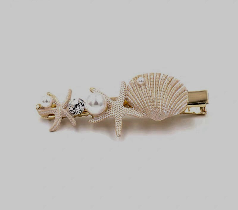 Korean cute and sweet starfish hairpin