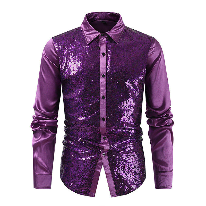 Men's Multi-color European Size Shirt