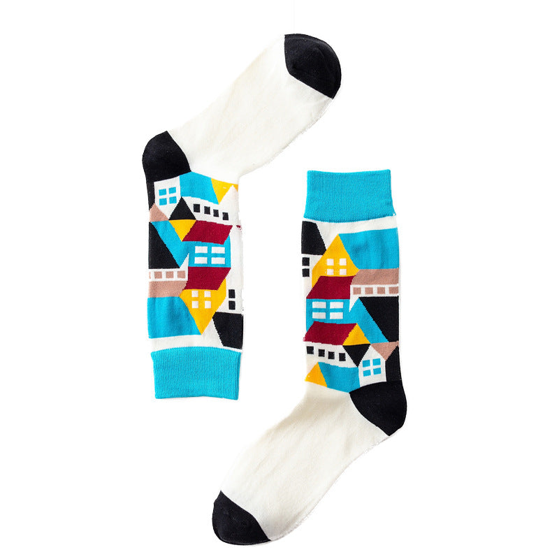 British wind men's and women's cotton socks