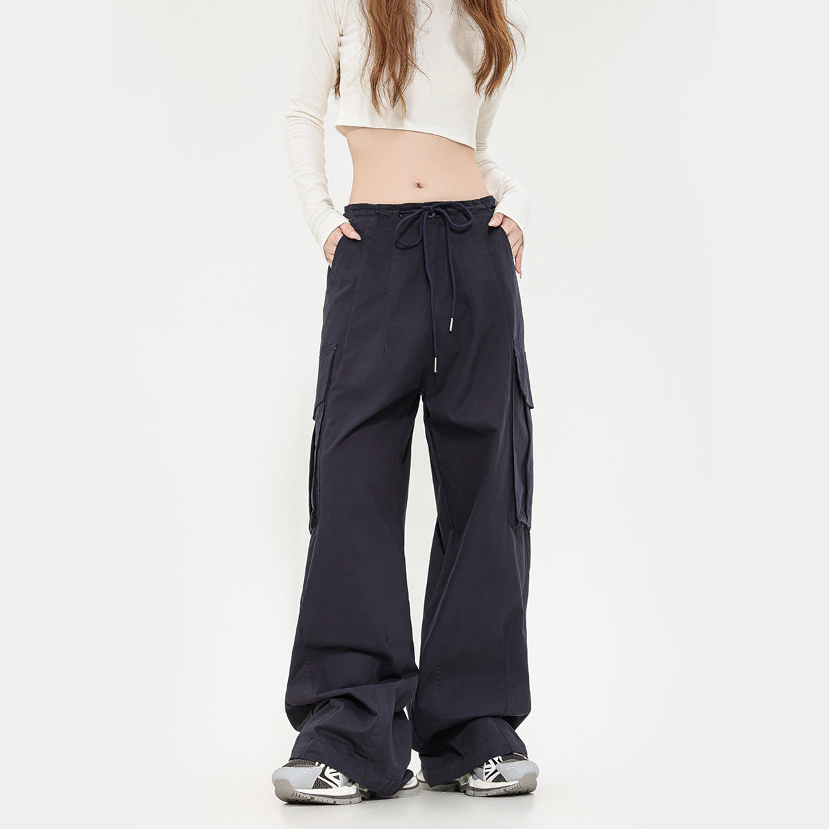 Waste Soil Style Maillard Overalls Fashion Brand Wide-leg Overalls