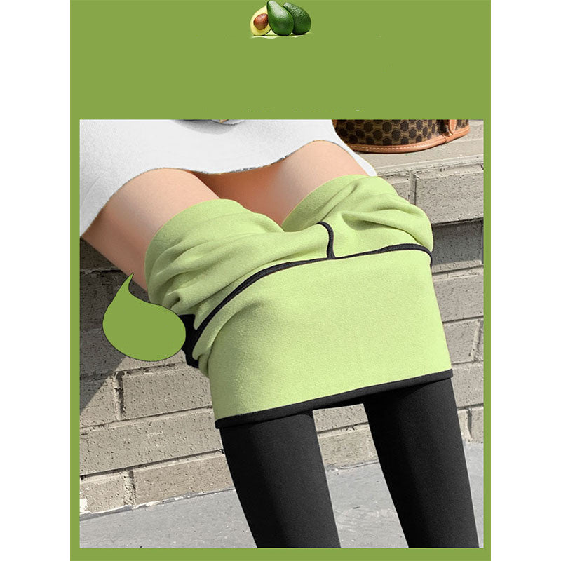 Women's Outer Wear Plus Velvet Thick Leggings