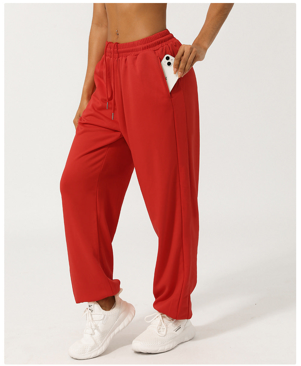 European And American Tappered Track Sweatpants