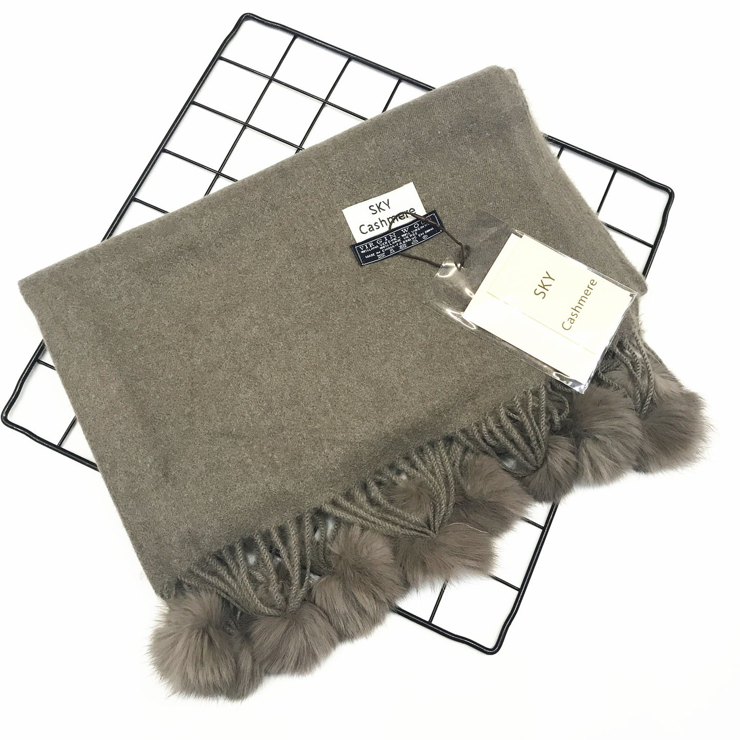 Women's Autumn And Winter Fashion Long Solid Color Scarf