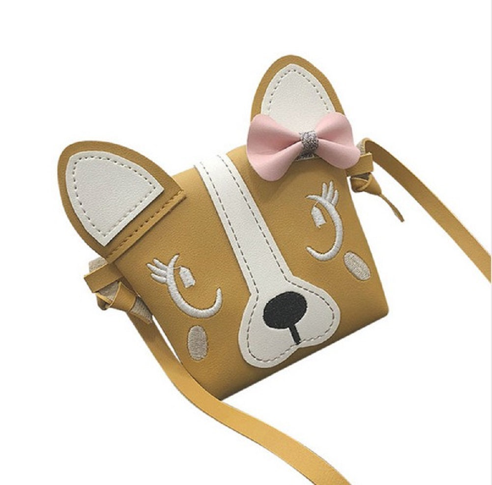 New Single Shoulder Bag Cute Dog Print Fashion Children's Backpack