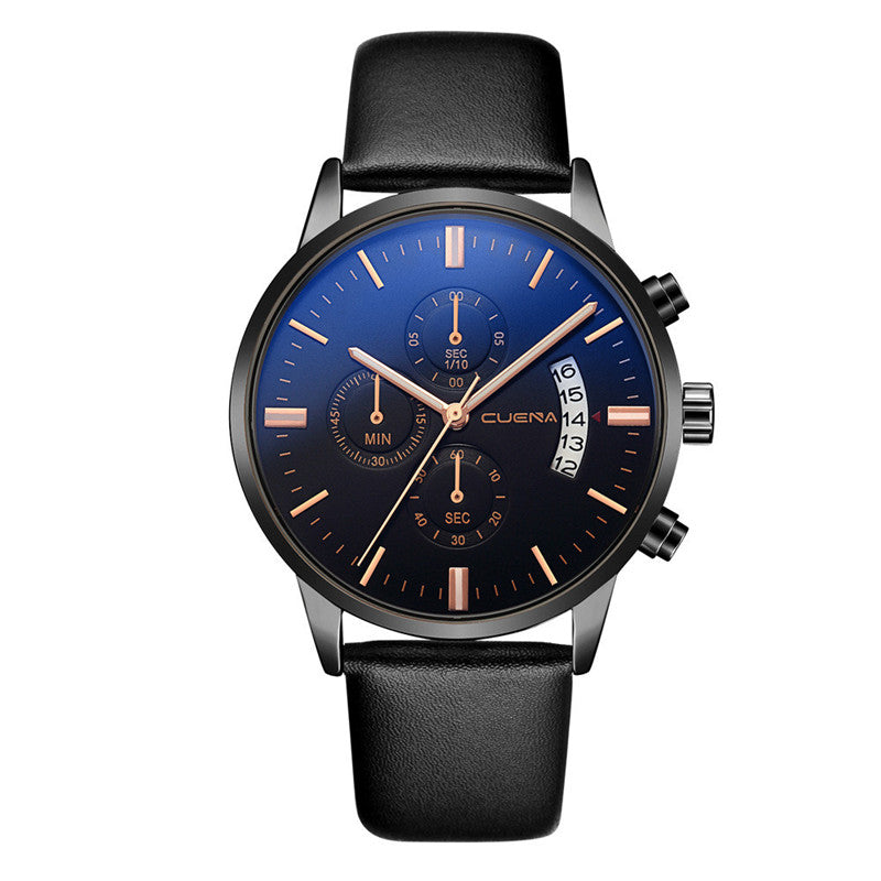 Multifunctional six-hand men's watch