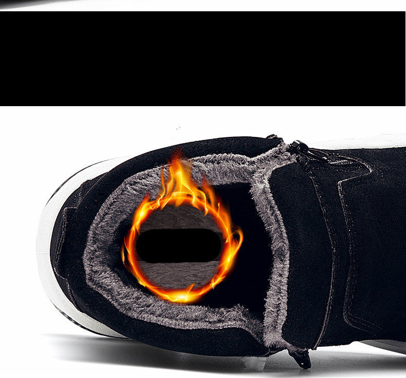 Koreanske varme high-top casual sko til mænd