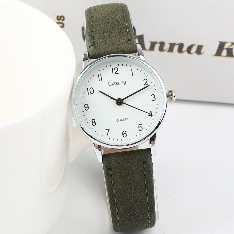 College style Korean style simple Mori series quartz watch