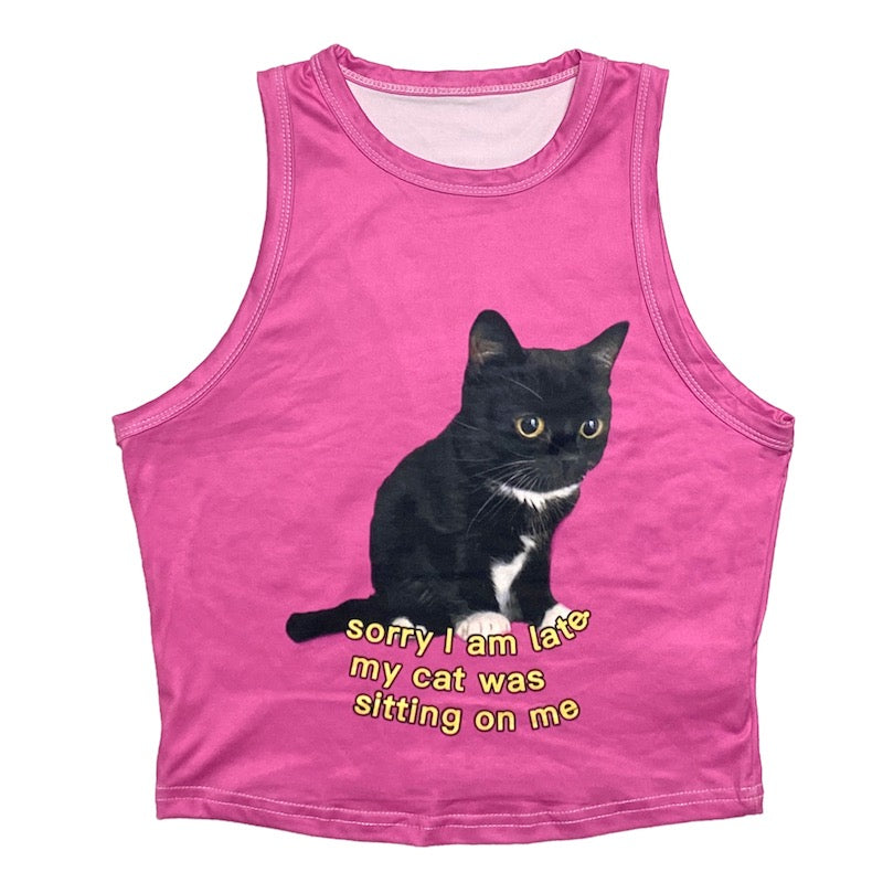Cute Loose Casual Stretch Bottoming Vest