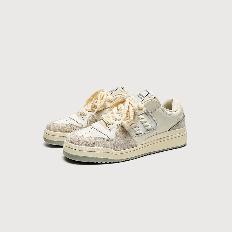 Women's All-match Thick-soled Casual Sports Sliding Low-top Sneakers