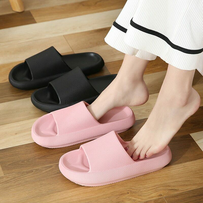 Non-slip platform sandals and slippers