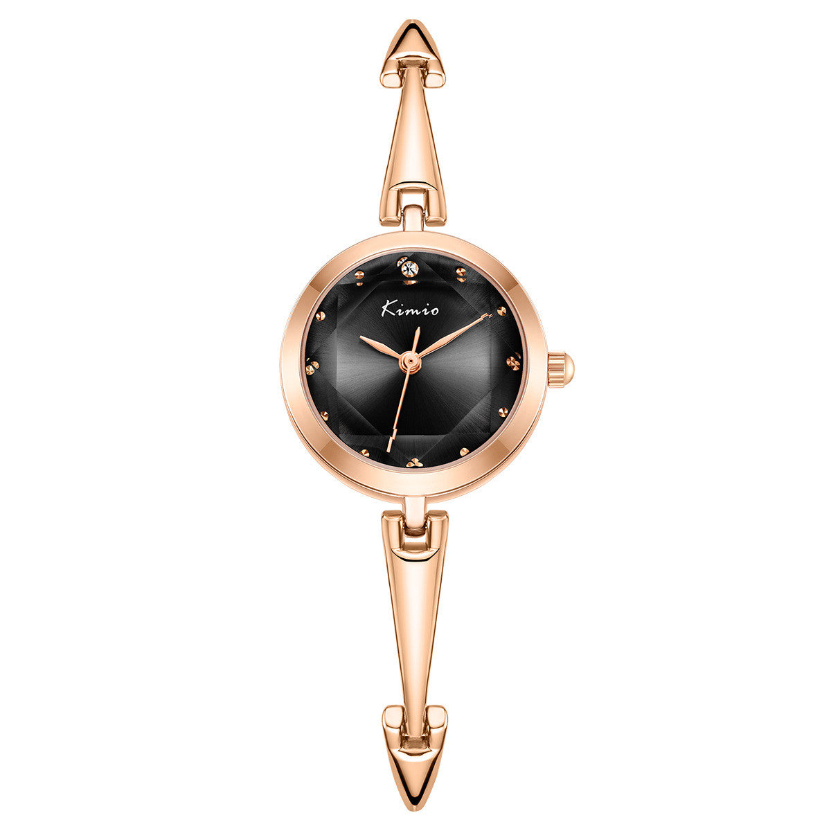 Gradient color small female quartz watch