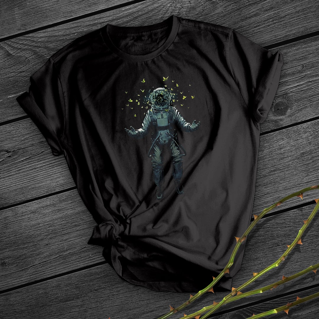 Simple And Creative Printing Short Sleeve