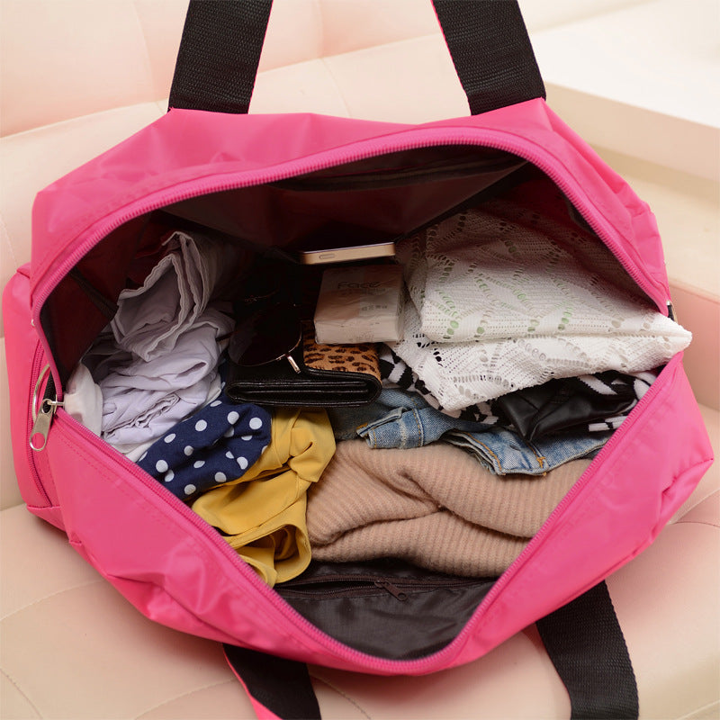 Student travel bag one-shoulder waiting bag