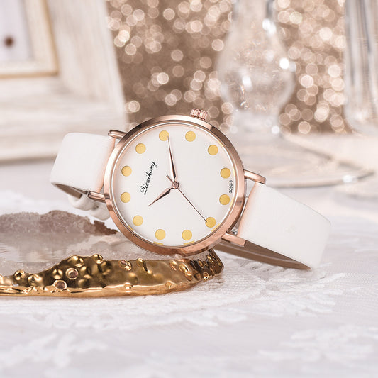 Scale quartz watch