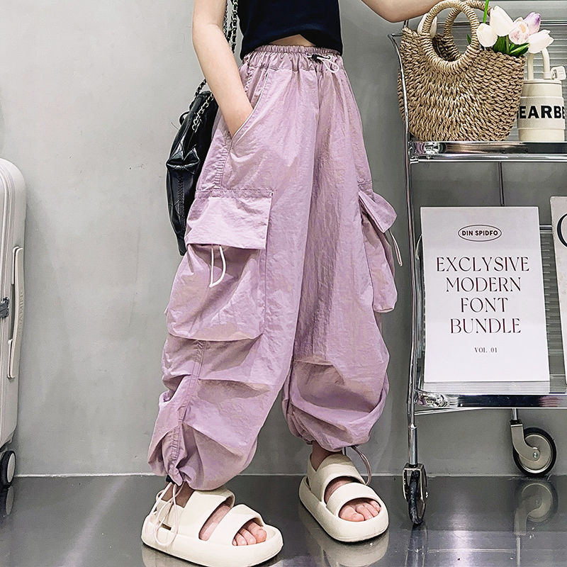 New Fashion Children's Summer Suit Quick-drying Pants
