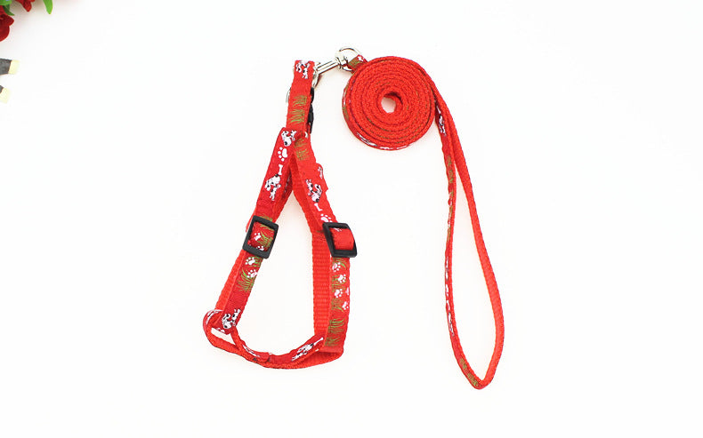 Printed patch pet leash