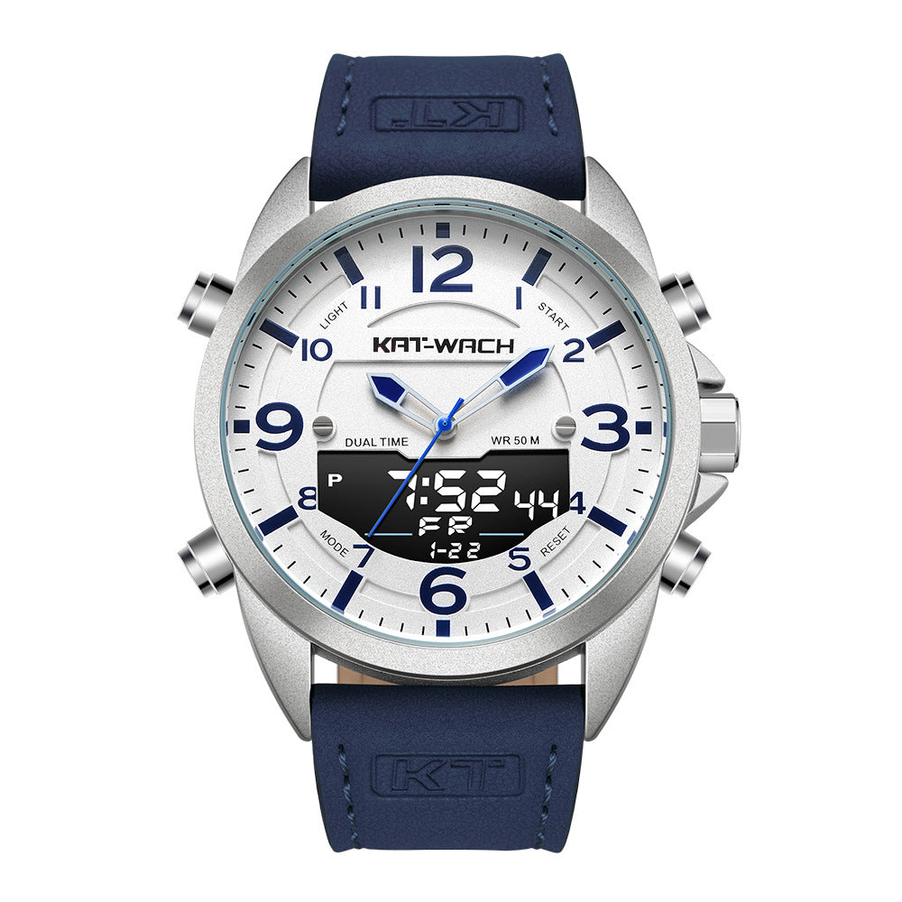 Luminous quartz watch