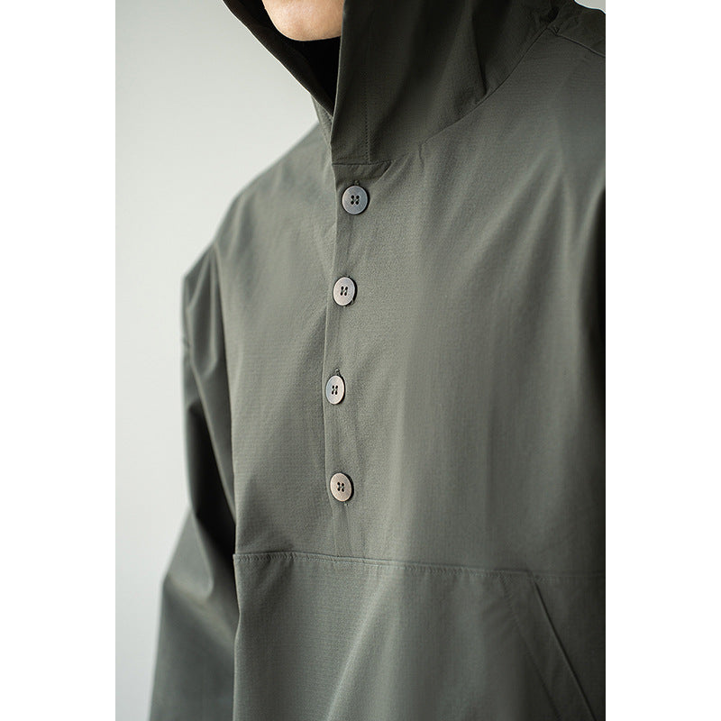 Outdoor Mountain Quick-drying Commuter Hooded Jacket For Men