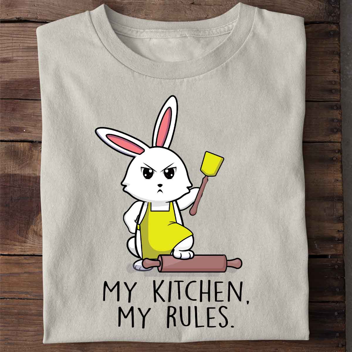 Rabbit Print Short-sleeved Team Fabrics