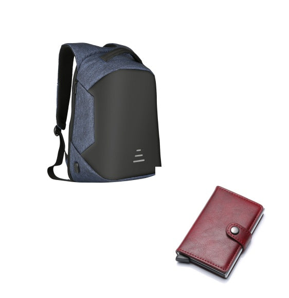 Anti-theft laptop backpack