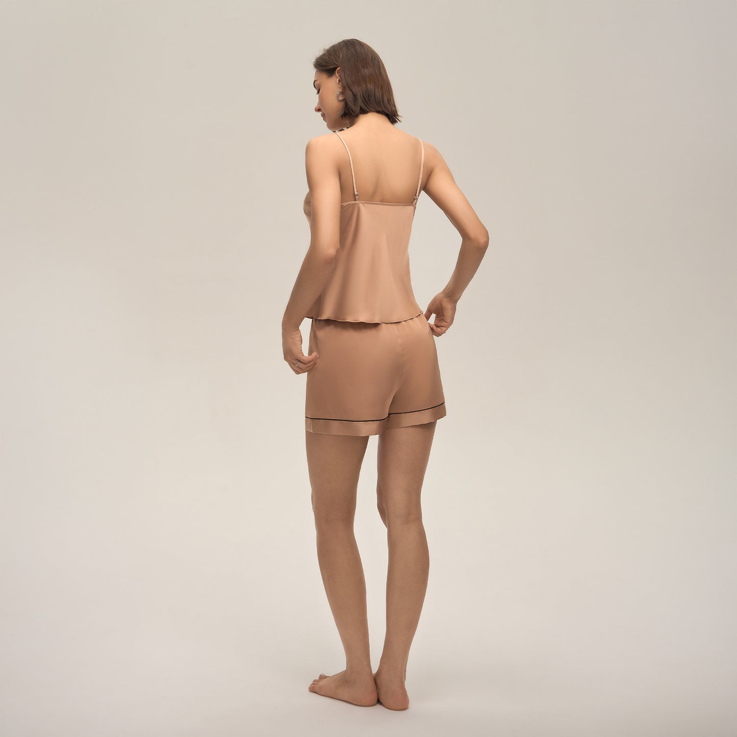 Suspender Shorts Set Two Piece Pajama And Loungewear Set
