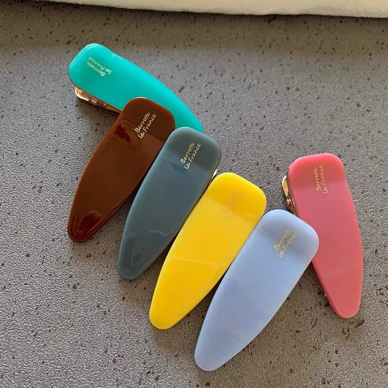 Women's Fashion Triangle Edge French Bang Clip