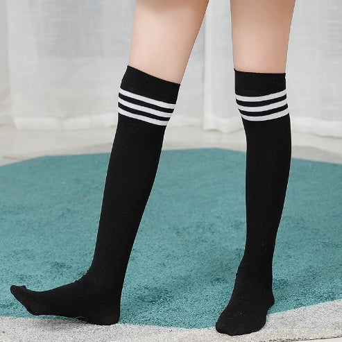 Children Stockings Over The Knee Velvet