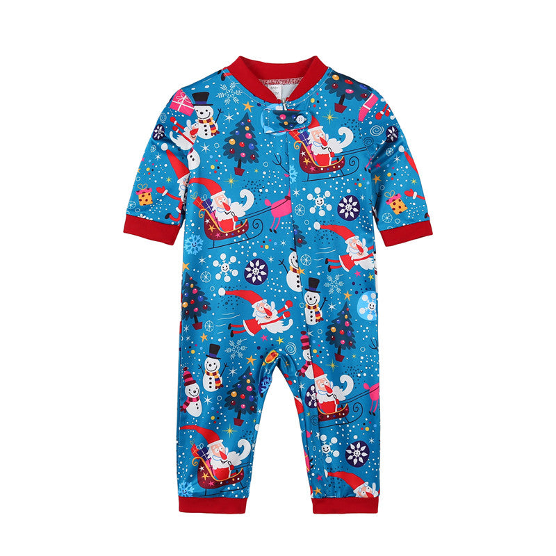 Nye Julepyjamas til Forældre og Børn Sæt med Fritidstøj til Forældre og Børn