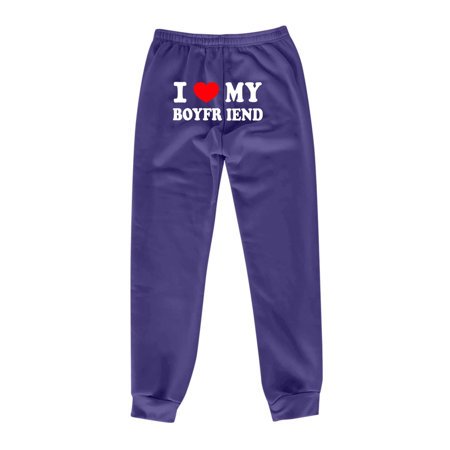 Casual Solid Color Running Track Pants