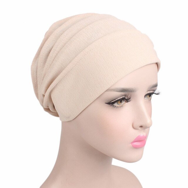 New thick elastic cotton hood