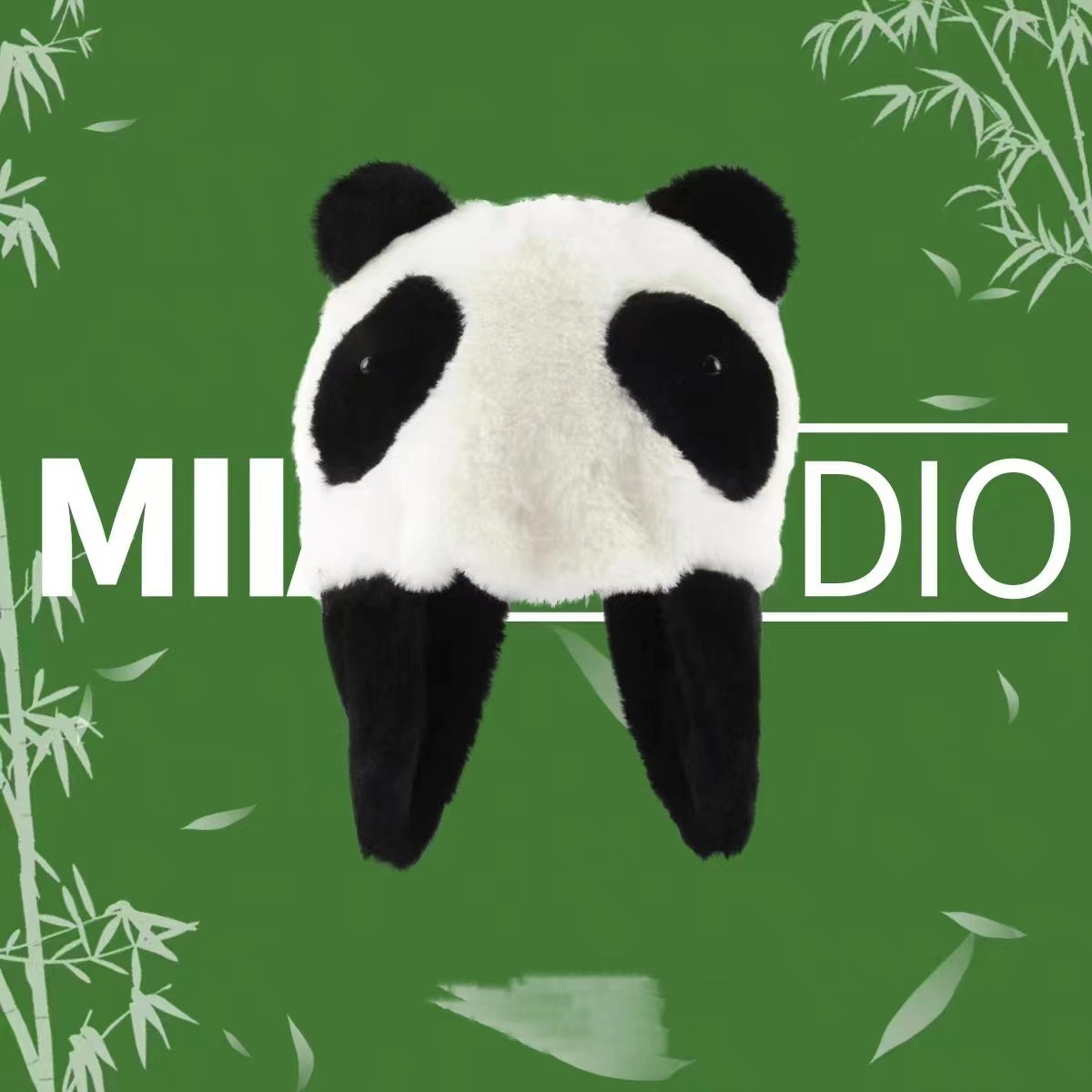 Cute And Cute Main Plush Panda Warm Hat