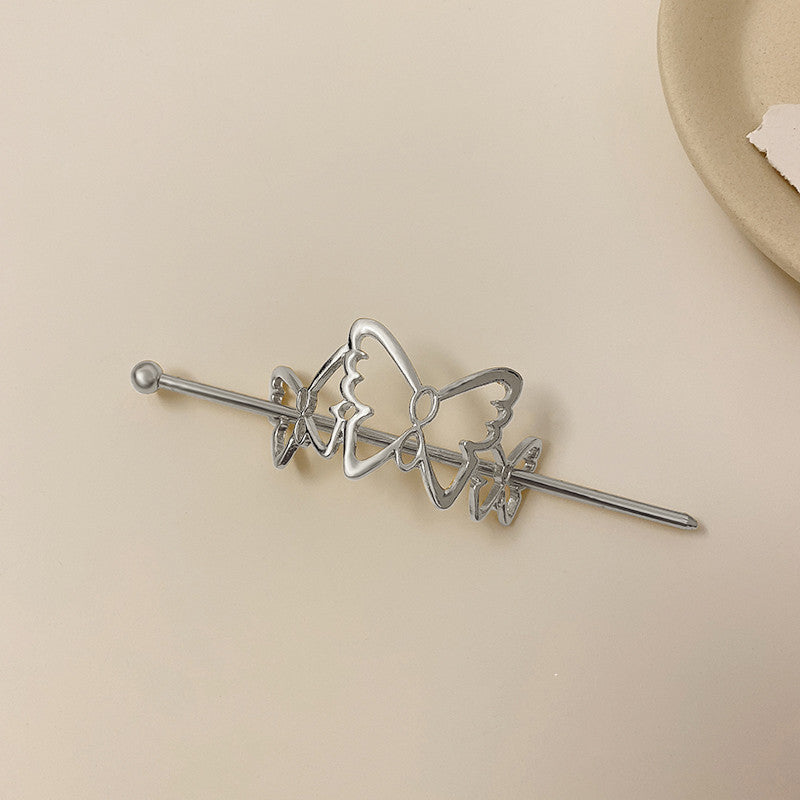 Metallic Cold Wind Simple Modern Hairpin