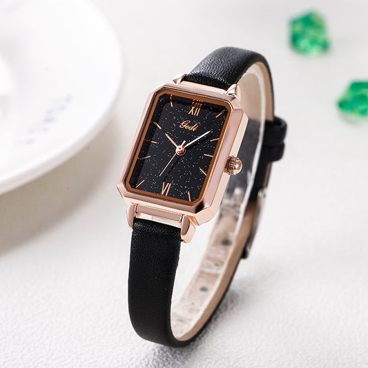 GEDI vintage square quartz watch