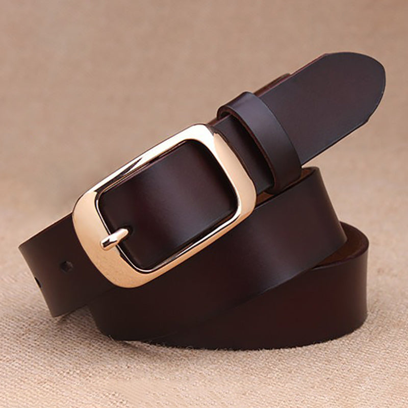 COWATHER ladies leather belt fashion style