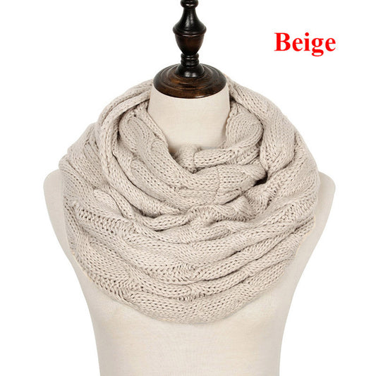 Women's knit collar