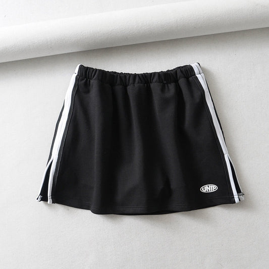 Fitness sports shorts women's split casual skirt pants