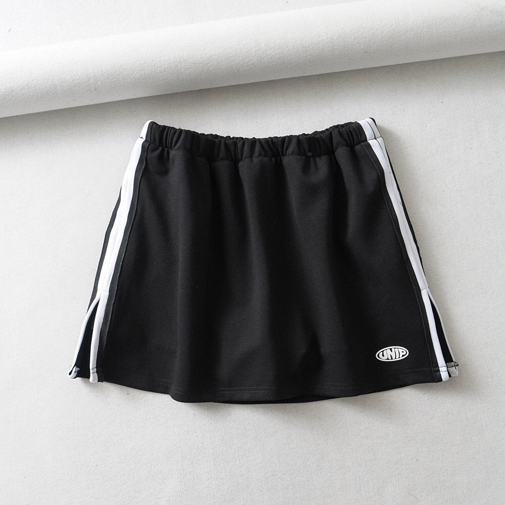 Fitness sports shorts women's split casual skirt pants