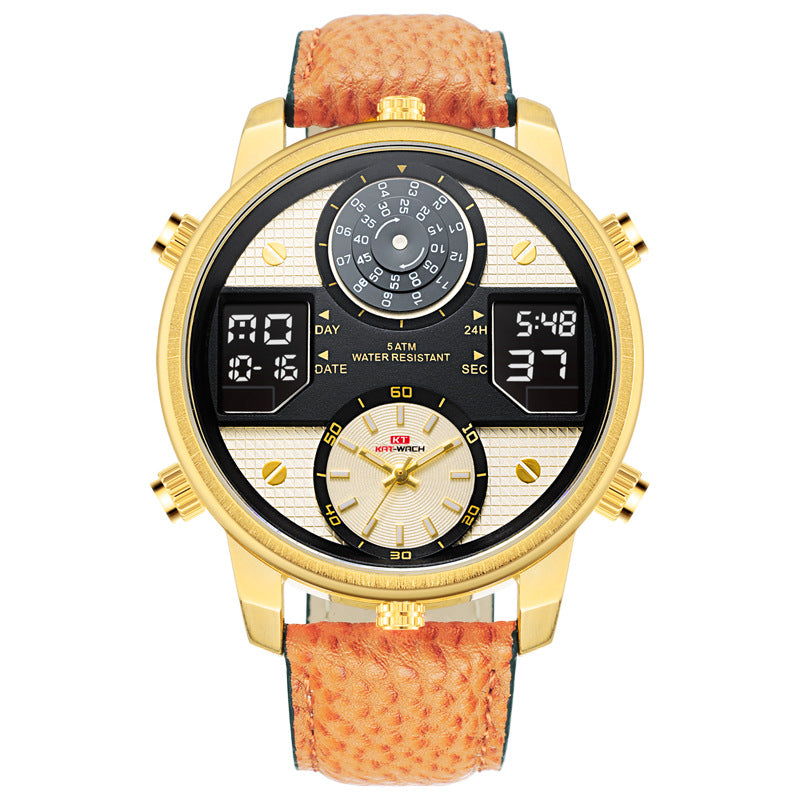 Men's Watch Trends Waterproof Sports Quartz Style