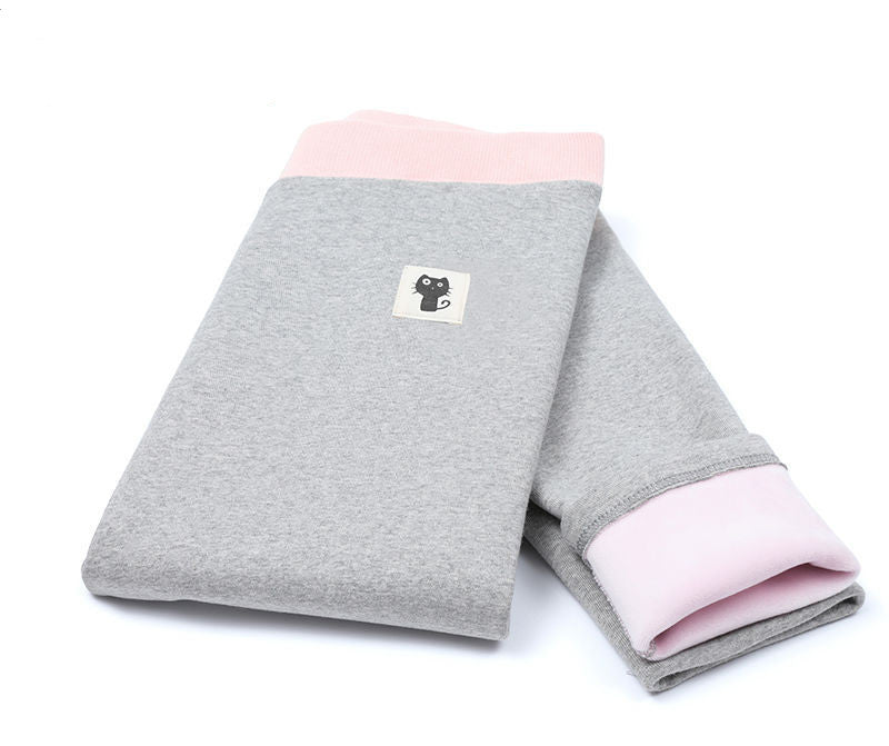Autumn and winter thickened plus velvet leggings
