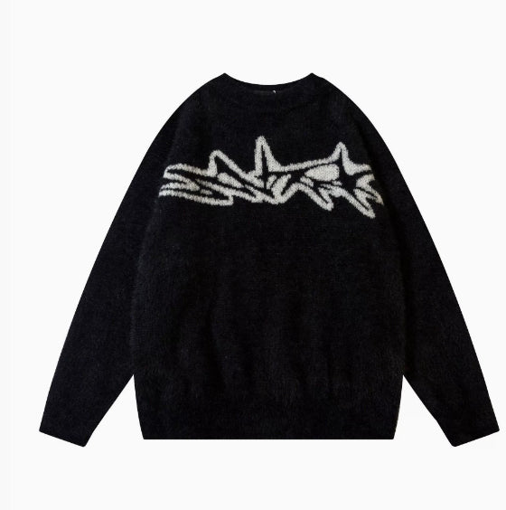 American High Street Spring Autumn Knitwear Casual Sweater