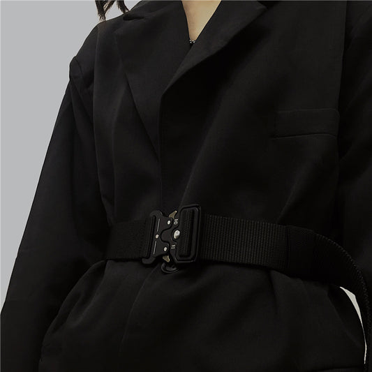 Functional wind tactical buckle nylon belt